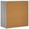 vidaXL Sideboard Grey Sonoma 79x38x80 cm Engineered Wood