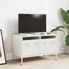 vidaXL TV Cabinet White 68x39x43.5 cm Cold-rolled Steel