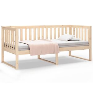 vidaXL Day Bed without Mattress 90x190 cm Single Solid Wood Pine