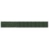 vidaXL Balcony Screen with Leaves Dark Green 600 x 75 cm