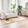 vidaXL Faux Sheepskin Rug Tafalla Cream 100 x 200 cm Polyester