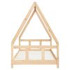 vidaXL Kids Bed Frame 90x200 cm Solid Wood Pine