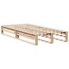 vidaXL Bed Frame without Mattress 100x200 cm Solid Wood Pine