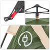 vidaXL Camping Tent 2-Person Green Quick Release