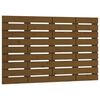 vidaXL Wall Headboard Honey Brown 106x3x63 cm Solid Wood Pine