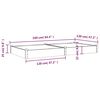 vidaXL Garden Raised Bed with Liner 240x120x25 cm Solid Wood Fir