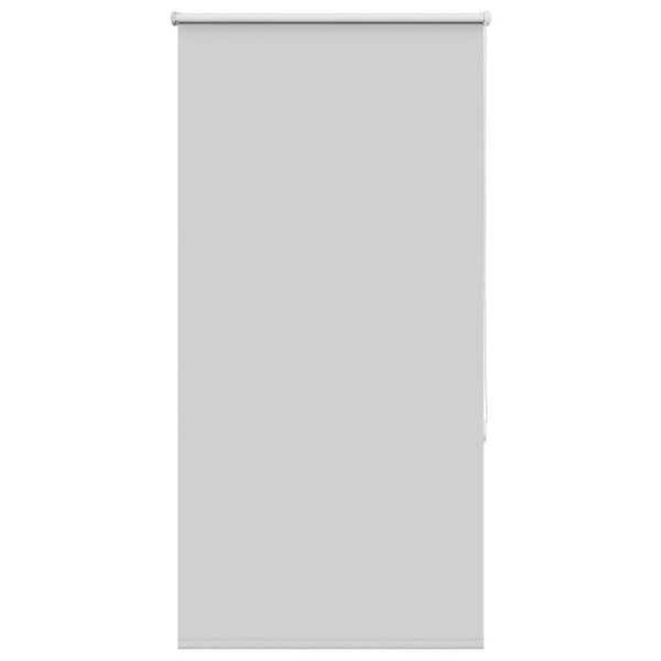 vidaXL Roller Blind Blackout Light Grey 65x130 cm Fabric Width 60.7 cm Polyester
