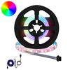 vidaXL LED Strip 12 pcs Black and Transparent Copper and Plastic