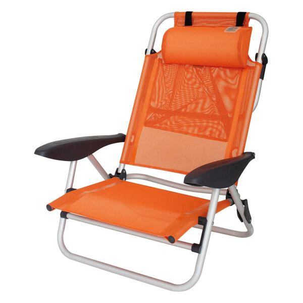 Eurotrail 2-in-1 Beach Chair Mallorca Orange