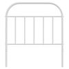 vidaXL Metal Headboard White 80 cm