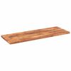 vidaXL Table Top 140x60x2.5 cm Rectangular Solid Wood Acacia