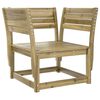 vidaXL 8 Piece Garden Lounge Set Impregnated Wood Pine