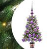 vidaXL Christmas Tree with 150 LEDs with Stand Green 65 cm PE