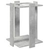 vidaXL Billiard Cue Stand Engineered Wood 42 x 43 x 60 cm