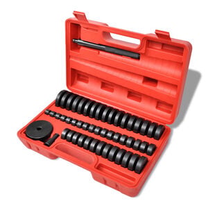 vidaXL Custom Built Bush / Bearing / Seal Driver Master Set Discs 51 pcs