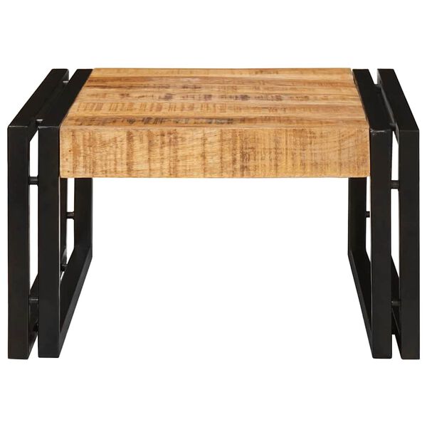 vidaXL Bathroom Shelf 40 x 50 x 23 cm Solid Mango Wood and Iron