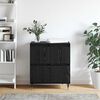 vidaXL Sideboard Black Oak 60 x 35 x 70 cm