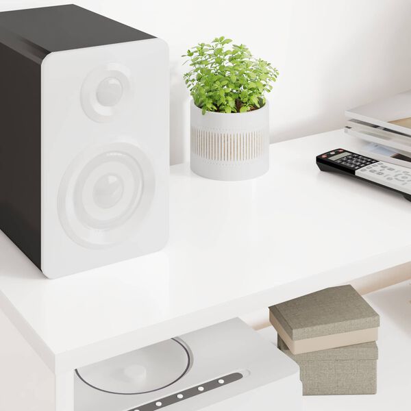 vidaXL TV Cabinet White 100 x 30 x 40 cm Engineered Wood