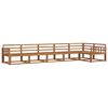 vidaXL Outdoor Sofa Set 6 pcs Natural Solid Acacia Wood
