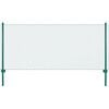 vidaXL Wire Mesh Fence with Posts Steel 25x1 m Green