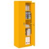 vidaXL Storage Cabinet 2 pcs Mustard Yellow 60 x 40 x180 cm