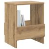 vidaXL Magazine Rack Artisan Oak 35 x 30 x 45 cm