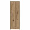 vidaXL Shoe Cabinet Old Wood 32x35x92 cm Engineered Wood