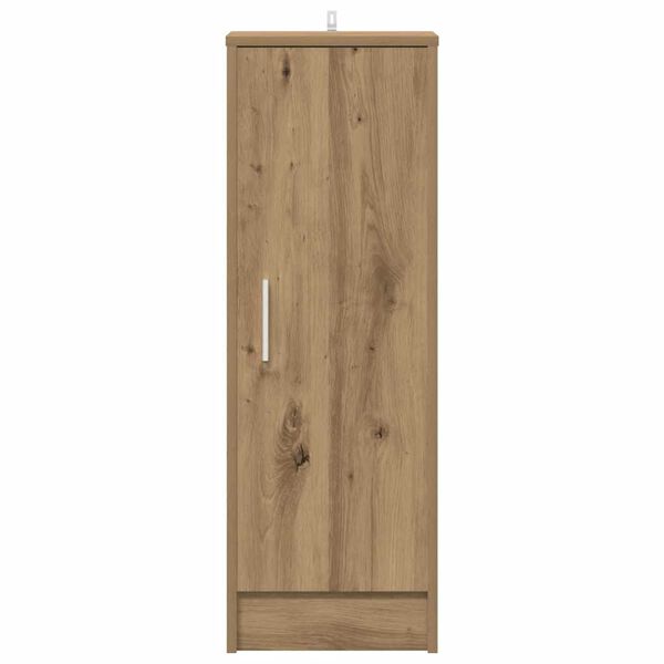 vidaXL Shoe Cabinet Old Wood 32x35x92 cm Engineered Wood