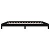 vidaXL Stack Bed without Mattress Black 80x200 cm Solid Wood Pine