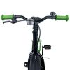 vidaXL Kids Bike 22'' for 7-12 Years Old Green Black