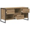 vidaXL TV Cabinet Artisian Oak 100 x 36 x 49.5 cm Engineered Wood