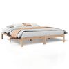 vidaXL Bed Frame without Mattress 180x200 cm Super King Solid Wood Pine