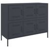 vidaXL Sideboard Anthracite 100.5x39x79 cm Steel