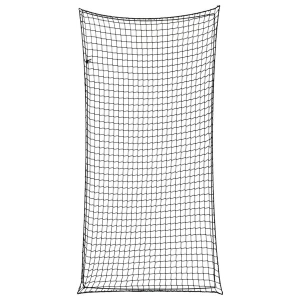 vidaXL Trailer Net with Elastic Rope Black 7x3.5 m PP