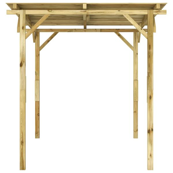 vidaXL Garden Canopy Impregnated Pinewood 180x180x189 cm