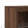 vidaXL Sideboard Brown Oak 81x37x100 cm Engineered Wood