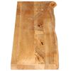 vidaXL Table Top Live Edge 180x30x3.8 cm Solid Wood Mango