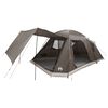 vidaXL Cabin Tent 12-Person Brown grey Polyester and Steel
