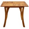 vidaXL Garden Table 150x90x75 cm Solid Acacia Wood