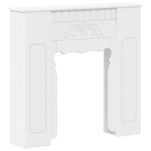 vidaXL Fireplace Surround White 93 x 20 x 89 cm Engineered Wood