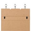 vidaXL Wall-mounted Coat Rack with 6 Hooks 120x40 cm HAPPY LOVE