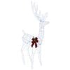 vidaXL 3D Christmas Reindeer LOVIISA 560 LEDs Cold White