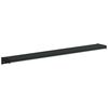 vidaXL Window Sill Anthracite with Wood Grain 60 x 15 x 4.5 cm PVC