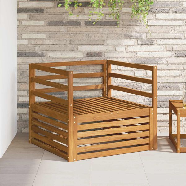 vidaXL 2 Piece Sofa with Armrests Natural