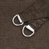 vidaXL Sunshade Sail 160 g/m&sup2; Brown 2.5x4.5 m HDPE