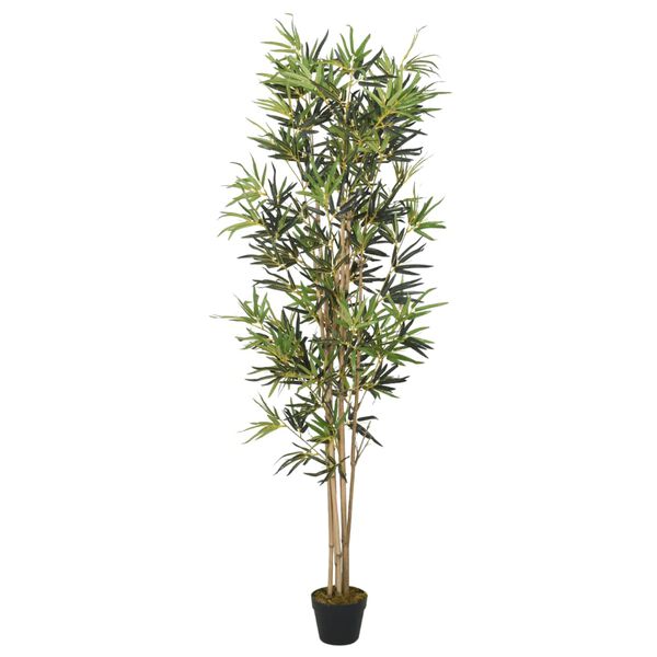 vidaXL Artificial Bamboo Tree 1104 Leaves 180 cm Green
