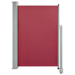 vidaXL Patio Retractable Side Awning 120x300 cm Red