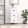 vidaXL Sideboard White 34.5x34x90 cm Engineered Wood