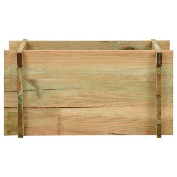 vidaXL Garden Raised Vegetable Bed Impregnated Pinewood 40 cm