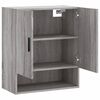 vidaXL Wall Cabinet Grey Sonoma 60x31x70 cm Engineered Wood